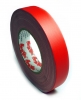 Клейкая лента Тейп MagTape на тканевой основе матовый красный 25мм х 50м