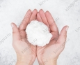 Искусственный снег белый,сугробный, вискозный 0.2 кг 